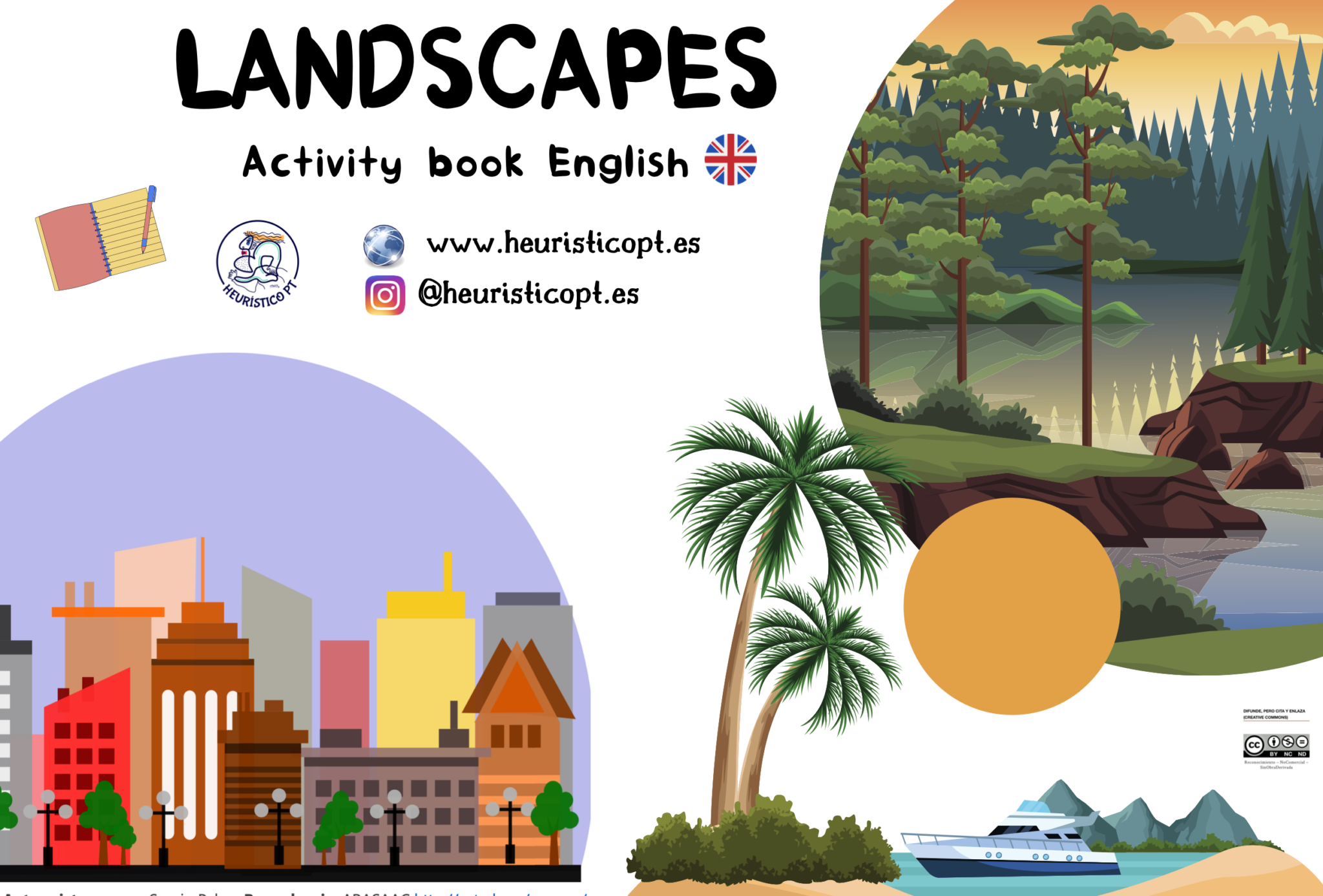 Unidad los paisajes (inglés) - Heurístico PT